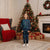 New Zealand Hammerhead Shark Christmas Pajama Set Maori Haehae Mangopare Galaxy - Polynesian Pride