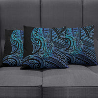 New Zealand Hammerhead Shark Pillow Cover Maori Haehae Mangopare Galaxy - Polynesian Pride