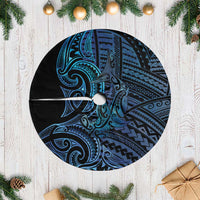 New Zealand Hammerhead Shark Tree Skirt Maori Haehae Mangopare Galaxy - Polynesian Pride