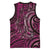New Zealand Hammerhead Shark Basketball Jersey Maori Haehae Mangopare Pink - Polynesian Pride