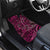 New Zealand Hammerhead Shark Car Mats Maori Haehae Mangopare Pink - Polynesian Pride