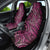 New Zealand Hammerhead Shark Car Seat Cover Maori Haehae Mangopare Pink - Polynesian Pride