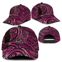 New Zealand Hammerhead Shark Classic Cap Maori Haehae Mangopare Pink - Polynesian Pride