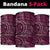 New Zealand Hammerhead Shark Neck Gaiter Maori Haehae Mangopare Pink - Polynesian Pride
