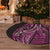 New Zealand Hammerhead Shark Tree Skirt Maori Haehae Mangopare Pink - Polynesian Pride