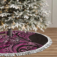 New Zealand Hammerhead Shark Tree Skirt Maori Haehae Mangopare Pink - Polynesian Pride