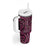 New Zealand Hammerhead Shark Tumbler With Handle Maori Haehae Mangopare Pink - Polynesian Pride