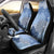 Blue Palaka Japanese Patterns Car Seat Cover Asanoha Seigaiha Sakura Motif - Polynesian Pride