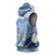 Blue Palaka Japanese Patterns Sleeveless Hoodie Asanoha Seigaiha Sakura Motif - Polynesian Pride