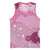 Pink Palaka Japanese Patterns Basketball Jersey Asanoha Seigaiha Sakura Motif - Polynesian Pride