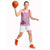 Pink Palaka Japanese Patterns Basketball Jersey Asanoha Seigaiha Sakura Motif - Polynesian Pride