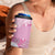 Pink Palaka Japanese Patterns 4 in 1 Can Cooler Tumbler Asanoha Seigaiha Sakura Motif - Polynesian Pride