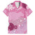 Pink Palaka Japanese Patterns Hawaiian Shirt Asanoha Seigaiha Sakura Motif - Polynesian Pride