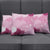Pink Palaka Japanese Patterns Pillow Cover Asanoha Seigaiha Sakura Motif - Polynesian Pride