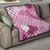 Pink Palaka Japanese Patterns Quilt Asanoha Seigaiha Sakura Motif - Polynesian Pride