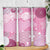 Pink Palaka Japanese Patterns Skinny Tumbler Asanoha Seigaiha Sakura Motif - Polynesian Pride