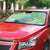 Green Palaka Japanese Patterns Auto Sun Shade Asanoha Seigaiha Sakura Motif - Polynesian Pride