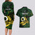 Personalised Solomon Islands Western Province Day Couples Matching Long Sleeve Bodycon Dress and Hawaiian Shirt Sea Turtle Mix Polynesian Hibiscus Pattern LT14 - Polynesian Pride