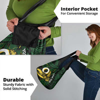 Personalised Solomon Islands Western Province Day Grocery Bag Sea Turtle Mix Polynesian Hibiscus Pattern