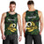 Personalised Solomon Islands Western Province Day Men Tank Top Sea Turtle Mix Polynesian Hibiscus Pattern LT14 - Polynesian Pride