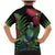 New Zealand Tui Bird Christmas Family Matching Mermaid Dress and Hawaiian Shirt Maori Fern Mix Pohotukawa