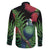 New Zealand Tui Bird Christmas Family Matching Puletasi and Hawaiian Shirt Maori Fern Mix Pohotukawa