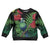 New Zealand Tui Bird Christmas Kid Ugly Christmas Sweater Maori Fern Mix Pohotukawa