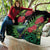 New Zealand Tui Bird Christmas Quilt Maori Fern Mix Pohotukawa