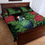 New Zealand Tui Bird Christmas Quilt Bed Set Maori Fern Mix Pohotukawa