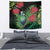 New Zealand Tui Bird Christmas Tapestry Maori Fern Mix Pohotukawa