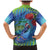 New Zealand Takahe Christmas Family Matching Mermaid Dress and Hawaiian Shirt Maori Fern Mix Pohotukawa