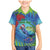 New Zealand Takahe Christmas Family Matching Mermaid Dress and Hawaiian Shirt Maori Fern Mix Pohotukawa