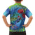 New Zealand Takahe Christmas Family Matching Puletasi and Hawaiian Shirt Maori Fern Mix Pohotukawa