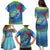 New Zealand Takahe Christmas Family Matching Puletasi and Hawaiian Shirt Maori Fern Mix Pohotukawa