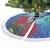 New Zealand Takahe Christmas Tree Skirt Maori Fern Mix Pohotukawa