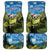 Personalised Jumping Kakapo Christmas Car Mats New Zealand Fern - Starry Night Style