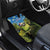 Personalised Jumping Kakapo Christmas Car Mats New Zealand Fern - Starry Night Style