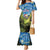 Personalised Jumping Kakapo Christmas Mermaid Dress New Zealand Fern - Starry Night Style