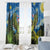 Personalised Jumping Kakapo Christmas Window Curtain New Zealand Fern - Starry Night Style