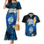 Hafa Adai Guam Couples Matching Mermaid Dress and Hawaiian Shirt Guahan Sea Turtle Tropical Style LT14 Blue - Polynesian Pride