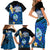 Hafa Adai Guam Family Matching Short Sleeve Bodycon Dress and Hawaiian Shirt Guahan Sea Turtle Tropical Style LT14 - Polynesian Pride