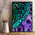 New Zealand Paua Shell With Australia Opal Unique Combine Canvas Wall Art LT14 - Polynesian Pride