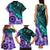 New Zealand Paua Shell With Australia Opal Unique Combine Family Matching Tank Maxi Dress and Hawaiian Shirt LT14 - Polynesian Pride