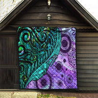 New Zealand Paua Shell With Australia Opal Unique Combine Quilt LT14 - Polynesian Pride