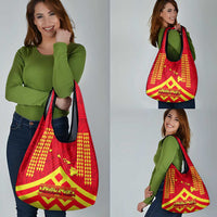 Hawaii Mauna Kea Grocery Bag Hawaiian Kakau Tribal Pattern LT14 - Polynesian Pride