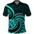 Turquoise New Zealand Mangopare Polo Shirt Aotearoa Maori Koru Style LT14 Turquoise - Polynesian Pride