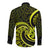 Lime Green New Zealand Mangopare Long Sleeve Button Shirt Aotearoa Maori Koru Style LT14 - Polynesian Pride