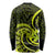 Lime Green New Zealand Mangopare Long Sleeve Shirt Aotearoa Maori Koru Style LT14 - Polynesian Pride