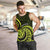 Lime Green New Zealand Mangopare Men Tank Top Aotearoa Maori Koru Style LT14 Lime Green - Polynesian Pride