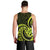 Lime Green New Zealand Mangopare Men Tank Top Aotearoa Maori Koru Style LT14 - Polynesian Pride